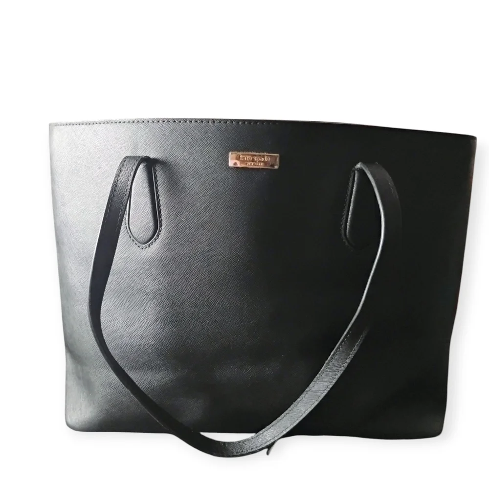 Kate Spade Laurel Way Dally Tote Black Saffiano Leather
